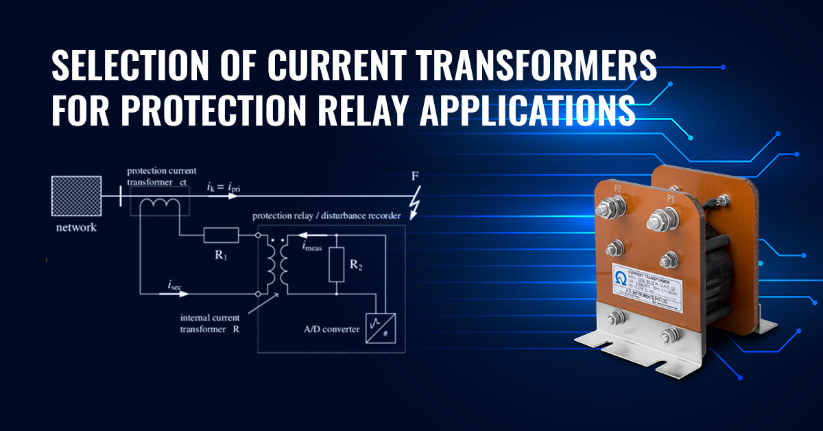 Selection of Current Transformers for Protection Relays or Tripping Relays